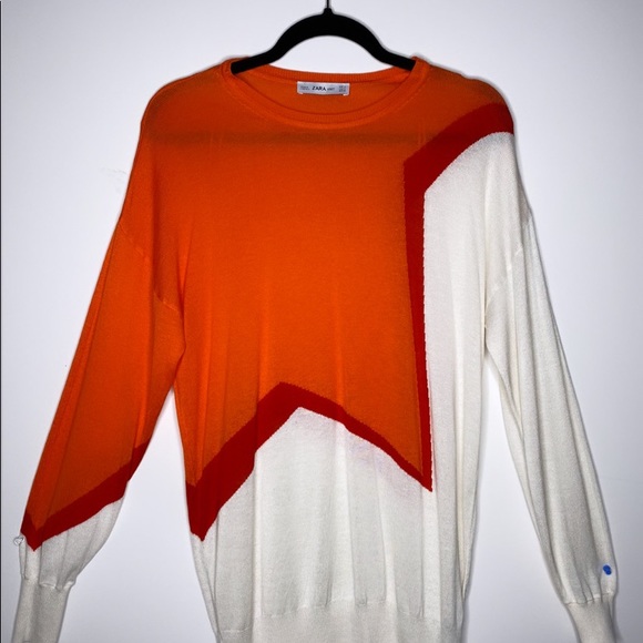 ZARA Thin Knit Jumper Long Sleeve Size S - Picture 2 of 3